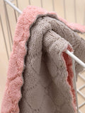 Microfiber Kitchen Washcloths, Super Absorbent Coral Velvet Dishtowels, Premium Table Cleaning Cloths, Non-Stick Oil Quick Dry Dish Towels, Soft