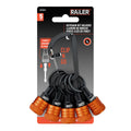 Railer Bit Holder Keychain 5Pc - 1/4 Inch Hex Shank Bit Holders - Quick Release Bit Holder for Nut Driver, Screwdriver & Drill Bits W/Key Chain