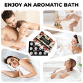 Bath Bombs for Women Relaxing with Inspirational Messages, 12 Natural and Organic Bath Bombs with Essential Oils & Skin Moisturizing Shea Butter.