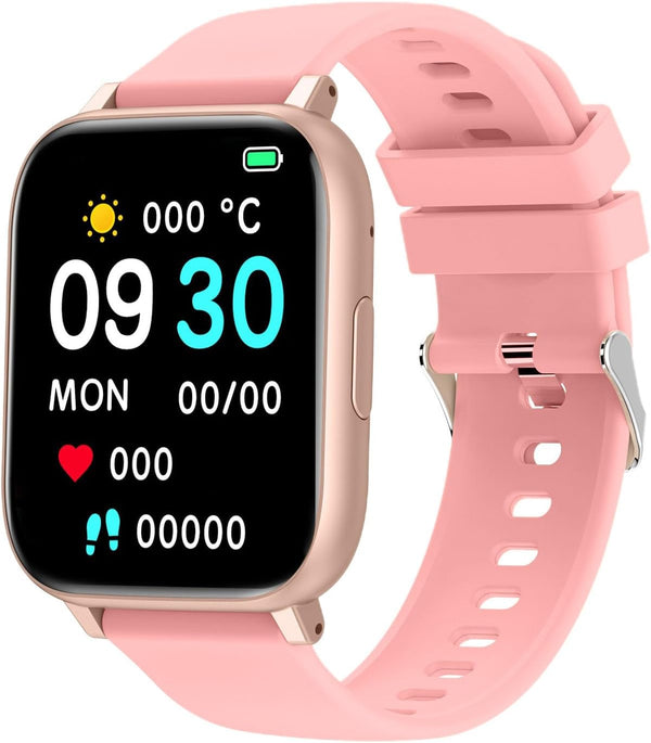 Smart Watch, 1.77"" Watches for Android Ios Men Women IP68 Waterproof Smartwatch, More Sport Modes Fitness Activity Detection, Sleep Monitor Steps