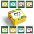 HANDPICK, Tea Bags Sampler Assortment Variety pack Gift Box 8 Flavors, 40 Tea Bags - Perfect Variety | English Breakfast, Green, Black, Herbal &