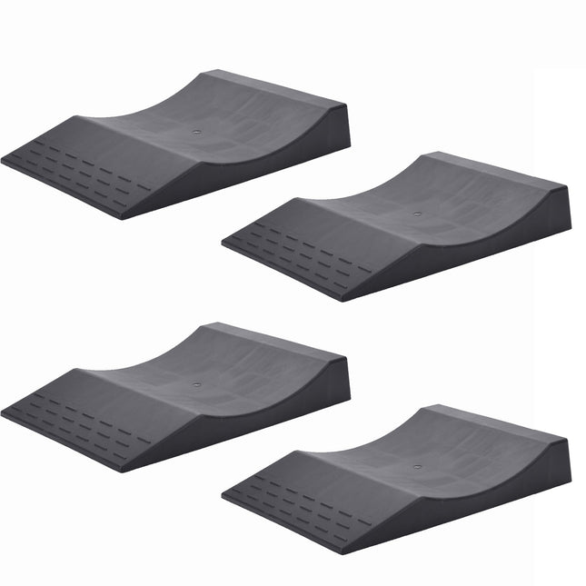 Maxsa 37353 Park Right Tire Saver Ramps for Flat Spot Flat Tire Prevention and Vehicle Storage for Vehicles up to 10 Ton