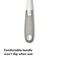 OXO Tot Bottle Brush with Nipple Cleaner and Stand - Gray