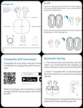 Timekettle M3 Language Translator Earbuds, Two-Way Translator Device with APP for 40 Languages and 13 Offline Translation Packs, Fast Reaction