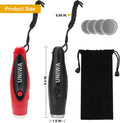 UNIWA Electronic Whistles, 2 Pack Handheld 3 Tone High Volume Electric Whistle with Lanyard for Teacher Coach Referee, Loudest Emergency Whistle