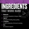 Animal PM - Sleep Aid for Adults Non-Habit Forming Relaxation Enhancer and Mood Support with Melatonin, L-Theanine, Zylaria, Zinc, Magnesium,
