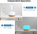 Aromatherapy Essential Oil Home Diffuser with Remote Control, 300ML Large Room Cool Mist Air Humidifier, 8 Hours Quiet Operation, Timer, 7 Colors