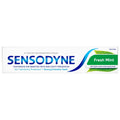 Sensodyne Fresh Mint Sensitive Toothpaste, ADA Accepted Toothpaste for Cavity Prevention and Sensitive Teeth Treatment - 4 Ounces (Pack of 2)