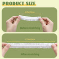 400 Pcs Fresh Keeping Bags,Plastic Food Storage Covers,Elastic Sealing Bowl Lids,Adjustable Wrap Bowl Covers for Family Kitchen Outdoor Picnic