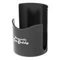 Master Magnetics Magnetic Cup Holder - Caddy for Bottles, Glasses, and Cans - Fits on Fridge, Lawnmower, Forklift, Cart, or Ladder - Heavy-Duty