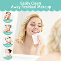 HOMEXCEL Face Towels, Disposable Face Towelette, Biodegradable Makeup Remover Dry Wipes 50 Count, Super Soft Clean Facial Towels Wash Cloth for