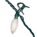 Noma Quick-Clip Customizable Holiday String Lights, 100 LED Bulbs, 66.8Ft Long, Warm White