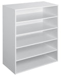 Closetmaid 1565 Stackable 5-Shelf Organizer, White