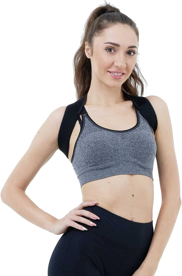 Posture Corrector for Women & Men,Breathable & Adjustable Back Posture Corrector,Invisible Upper Back Brace Support and Providing Pain Relief from