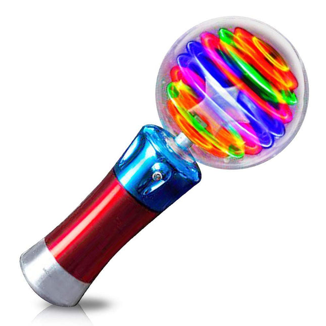 Artcreativity Light up Magic Ball Toy Wand for Kids - Spinning Lights & Colors - Fun Gift, Easter Basket Stuffers for To