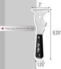 Bates- Paint Scraper, 10 in 1 Painters Tool, Paint Scrapers for Wood, Painters Tool, Painters Knife, Paint Scraper for Painting, Putty Knife,