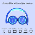Kids Headphones, V1 Wired Stereo Foldable Tangle-Free 3.5mm Adjustable On-Ear Headphones for Kids for