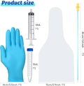 Weewooday 3 Set AI Artificial Insemination Dog Breeding Kit Artificially Inseminate Kit Disposable Canine Cones Dog Semen Collection Bag for