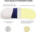 Menlo Park Lower Back Pain Relief Pillow,Memory Foam Back Waist Pillows for Bed,Lumbar Support Pillow for Sleeping,Bed Rest Pillow with Cooling