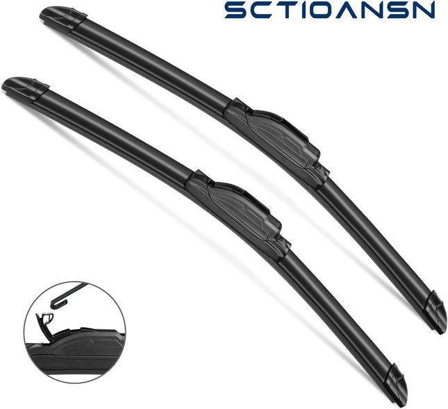 3 Wipers Set for Jeep Grand Cherokee 2014 2015 2016 2017 2018 2019 2020 2021, Windshield Wiper Blades Original Equipment