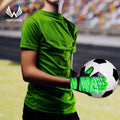 Soccer Goalie Gloves for Kids Youth Junior Boys 4Mm anti Slip Strong Grips Palm Football Goalkeeper Gloves