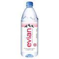 Evian Natural Spring Water, 1 L Bottle, 12 Pack
