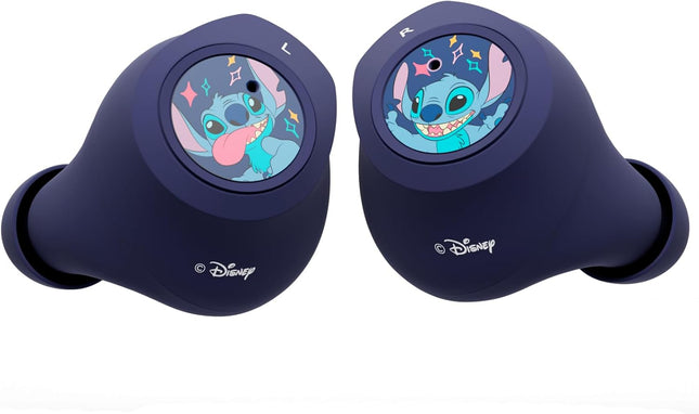 Disney Lilo and Stitch Bluetooth Earbuds W/Charging Case- Wireless Headphones W/Built-In Mic+ up to 30 Hrs Playtime- Lil