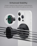 Iottie Itap 3 Magnetic Air Vent Car Mount Phone Holder with Magnetic Ring Adapter. Compatible with Magsafe, Iphone, and Android Smartphones