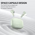 TOZO E2 Wireless Earbuds 10Mm Drivers with Powerful Bass, App Customize 32 Eqs, with 2 Mics AI Call Noise Cancellation, 30H Playtime, Bluetooth