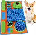 Vivifying Snuffle Mat for Dogs, Interactive Dog Puzzle Toy for Boredom and Mental Stimulation, Enrichment Feeding Game Sniff Mat Helps Slow Eating