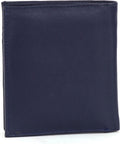 Li RFID Blocking Wallet for Men - Genuine Leather Wallet with 13 cards, 2 inner, 2 plastic inserts slots, 1 ID Window, 2 Small Coin & 2 cash