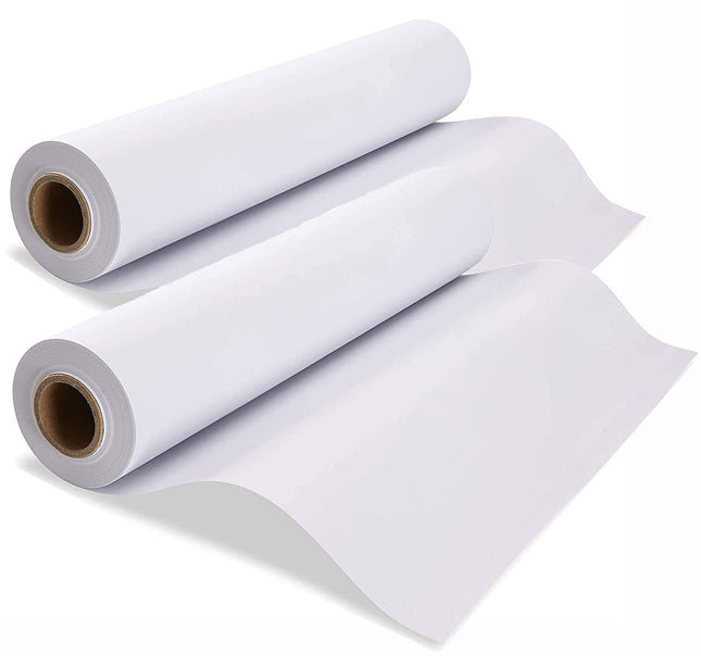 Easel Paper Roll, 2PCS, 43CM X 15M Each Drawing Paper, 17-Inch by 49-Feet Art Paper Roll Replacement for Kid'S Art Easel