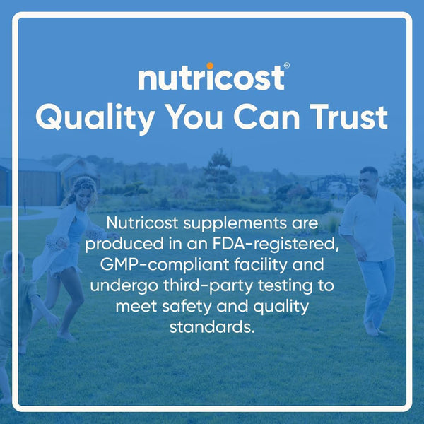 Nutricost Vitamin C with Rose HIPS 1025Mg, 240 Capsules - Vitamin C 1,000Mg, Rose HIPS 25Mg, Premium, Non-Gmo, Gluten Free Supplement