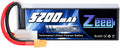 Zeee 3S Lipo Battery 5200Mah 50C 11.1V RC Batteries with XT60 Connector Soft Case for RC Airplane Helicopter Plane Quadcopter RC Car Truck Boat