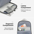 MATEIN Travel Backpack for Women, Extra Large 40L Carry on Backpack with USB Port & Shoe Compartment, Airplane Approved Travel Bag Fit 17" Laptop,