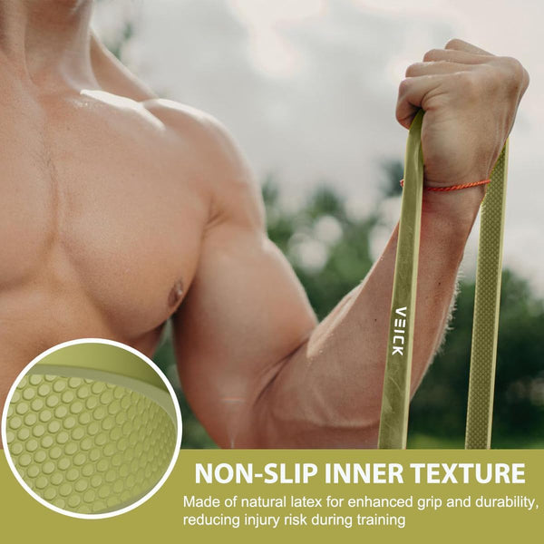 VEICK Resistance Bands for Working Out, Exercise Bands, Workout Bands, Pull up Assistance Bands, Long Heavy Stretch Bands Set for Men and Women,