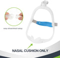 Replacement for N30i Medium Nasal Cushion, Soft Curved Cradle Around The Nose, Snug Fit & No Leaks