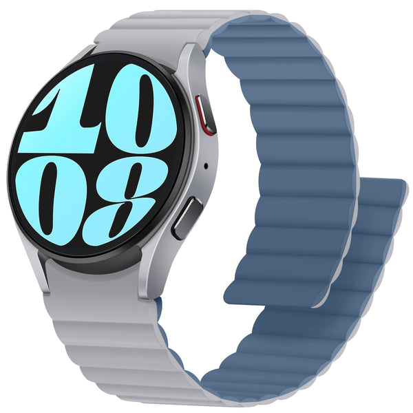 Anlinser Magnetic Bands Compatible with Samsung Galaxy Watch 7/6/5/4/FE Band 44Mm 40Mm, Galaxy Watch 6 Classic 47Mm 43Mm/5 Pro 45Mm, Waterproof