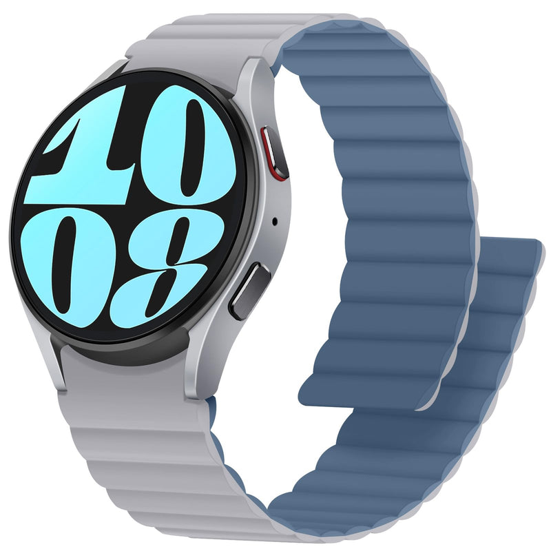 Anlinser Magnetic Bands Compatible with Samsung Galaxy Watch 7/6/5/4/FE Band 44Mm 40Mm, Galaxy Watch 6 Classic 47Mm 43Mm/5 Pro 45Mm, Waterproof