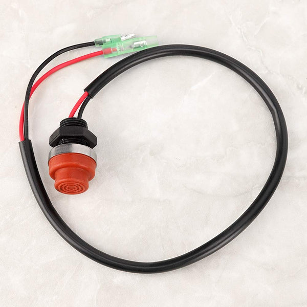 For 1989 Evinrude Johnson Outboard Start Button Boat Button Switch, Start Stop Switch Keyless Push Button for Marine Boat Yatch Outboard Engine