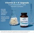 Designs for Health Vitamin D Supreme - Vitamin D 5000 IU with 2000Mcg Vitamin K as MK4 for Bone Health, Heart Health & Immune Support - Vitamin D3