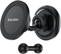 Gym Magnetic Phone Holder for Magsafe, Dual Magnetic Phone Mount Gym Phone Holder Magnet with Double Ball Head Locking Angle Compatible with