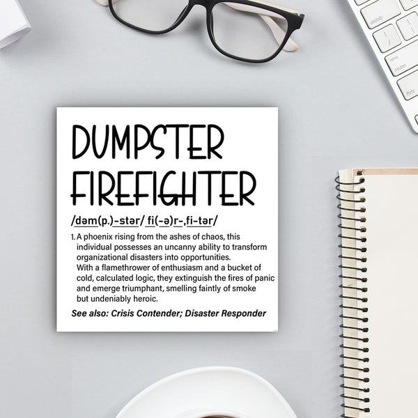 Funny Office Wooden Sign Dumpster Fire Desk Accessories This Little Light of Mine I'M Gonna Let It Shine Wood Block Box Sign Office Desk Shelf Decor