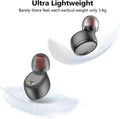 Kurdene Wireless Earbuds Bluetooth 5.3 in Ear Buds Light Weight Headphones,Deep Bass Sound,Built in Mics Headset,Clear Calls Earphones for Sports