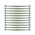 30PCS Stake Arms for Tomato Cage?Expandable Trellis Connectors-11.8" with 2 Buckles for Tomato Cage Attach 11Mm Diameter Plant Stakes