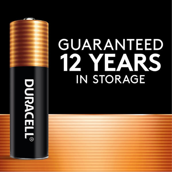 Duracell Coppertop AA Batteries with Power Boost Ingredients, 24 Count Pack Double a Battery with Long-Lasting Power, Alkaline AA Battery for
