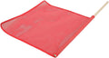 Mytee Products Red Safety Flags for Trucks with Dowel, DOT Compliant - 18 Inch X 18 Inch High Visibility Vinyl Mesh Warning Flags, 4 Pack