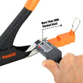 Meiwaltee Rivet Gun,Professional Pop Rivet Gun Kit with 200Pcs Rivets, 3/32"-1/8"-5/32"-3/16", Heavy Hand Riveter Kit Suitable for Metal Work,
