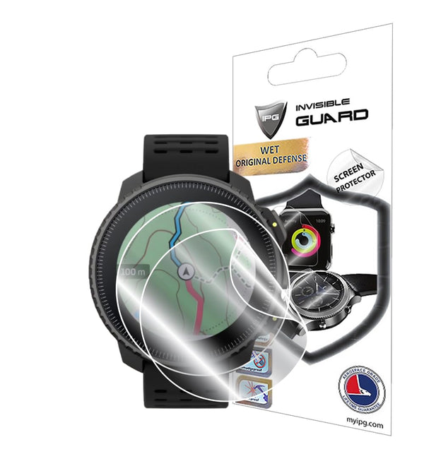 IPG for SUUNTO Vertical: Adventure GPS Watch Hydrogel Screen Protector (2 Units) Invisible HD Clear Film anti Scratch