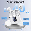 Wireless Earbuds, Bluetooth 5.4 Headphones in Ear Buds, Hifi Stereo Wireless Earphones with 4 ENC Noise Cancelling Mics, 40H Headphones with IP7